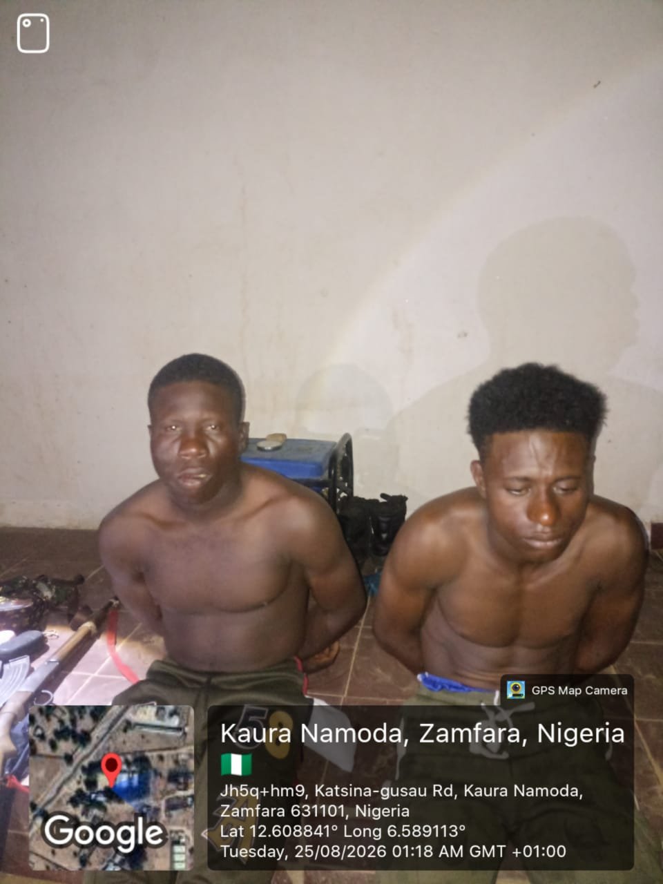 1 Brigade Troops Arrests 2 Suspected Bandits, Recovers Arms In Zamfara