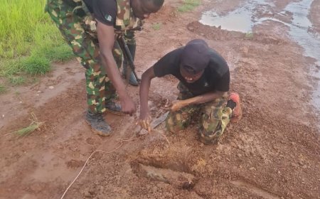 OPFY Troops Dispose Terrorist IED Planted In Zamfara