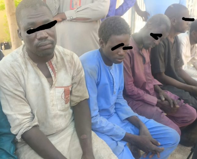 CPG Arrest Notorious Bandits, Doctor, Informants, Collaborators in Zamfara 
