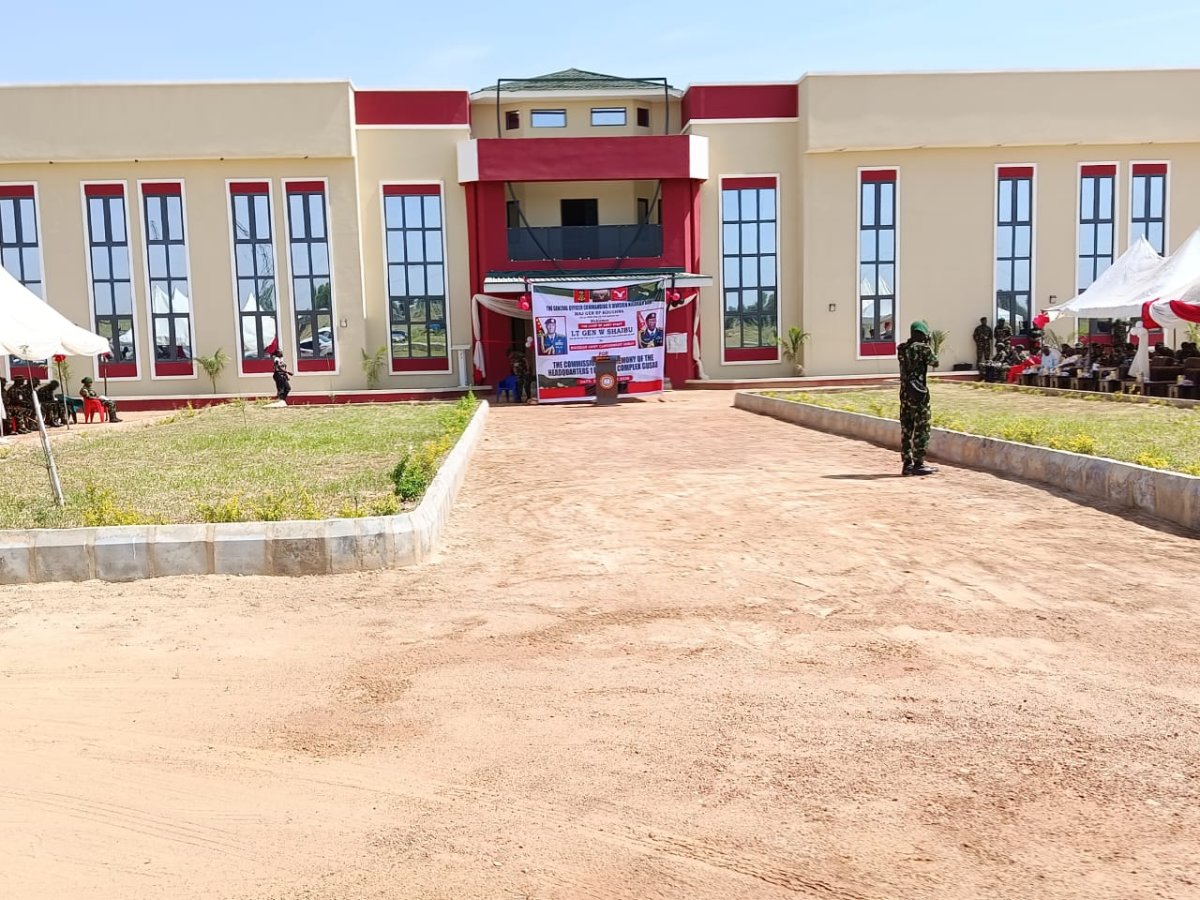 Army Commissions 1 Brigade HQ Complex, Logistics Base in Zamfara 